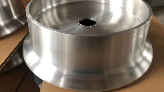 O círculo forjou as rodas da liga de alumínio para o material 7075-T dos reboques 6061-T6 6063 do trilho