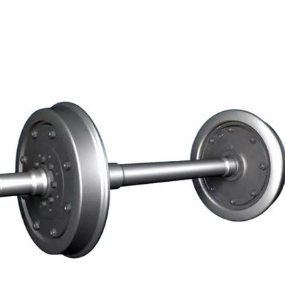 comprar Estrada de ferro de aço inoxidável Wheelset de AAR das peças para o trole da grua online manufacture