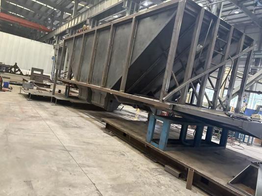 comprar 20-80 m3 capacity railway bogie frame shot blasted to SA 2.5 standard for railway cargo transportation online manufacture