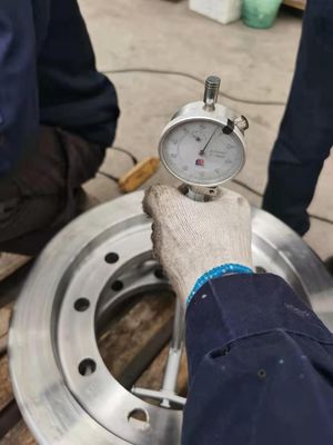 comprar O OEM forjou as rodas de aço do trilho, molde Crane Trolley Wheels da flange online manufacture