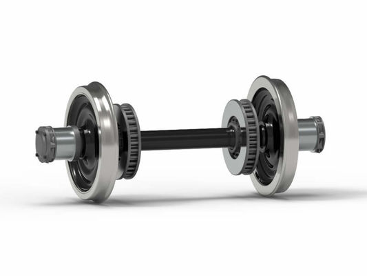 comprar 45 únicas rodas flangeadas de aço do trilho, rodas de aço da estrada de ferro para o ODM do calibre de 900mm online manufacture