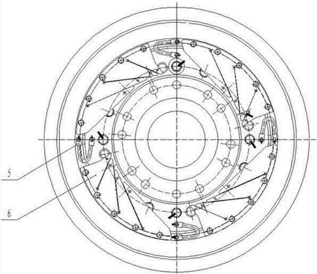 comprar A estrada de ferro de M730A monta pneus 730mm resilientes para o metro da locomotiva e do vagão online manufacture