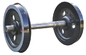 Roda da estrada de ferro do uso do carro de mineração para o certificado do ISO do calibre de trilha de 762mm