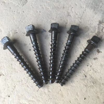 A madeira do dorminhoco parafusa o parafuso de aço de Spike Carbon Steel Galvanized Stainless do parafuso do trilho do OEM