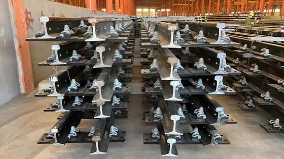 Trilho ASCE 50 de aço leve 50 LB para trilhos de mina