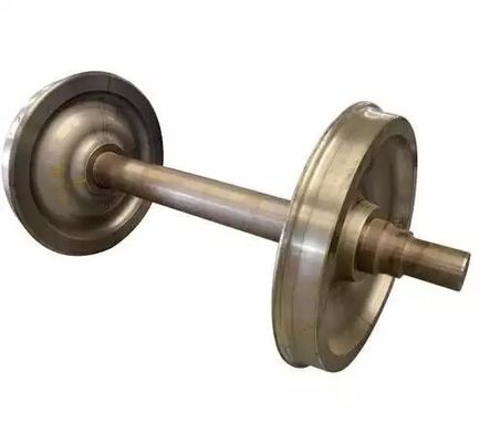 O trilho aéreo Wheelset de Crane Cast Steel Flange AAR personalizou