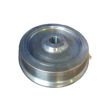 Aço forjado flangeado Crane Traveling Railway Wheels