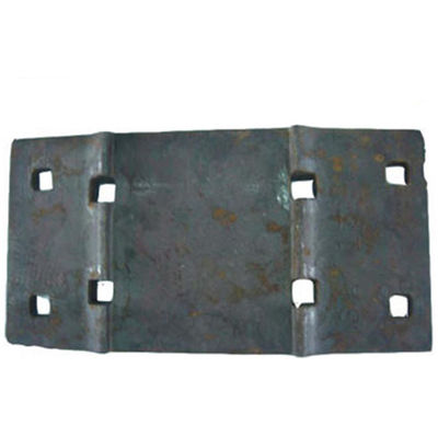 AREMA Ferroviária Placas de gravata de ombro duplo para 100, 115, 132, 136 Lb Rails