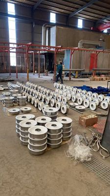 Materiais de rodas de trilho pintados de forte resistência à corrosão para tarefas pesadas nas ferrovias