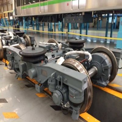 Tipos de bogies ferroviários certificados ISO9001 com revestimento em pó de diatomita e construção durável