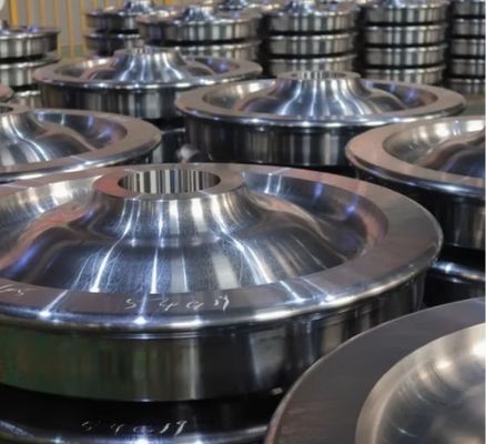 Rodas de trem de aço forjado de alta durabilidade Kingrail | Otimizadas para longa vida útil e custo de manutenção reduzido