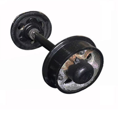 Roda de aço do trem da moldação para o OEM de mineração do tamanho do carro 650mm 450mm