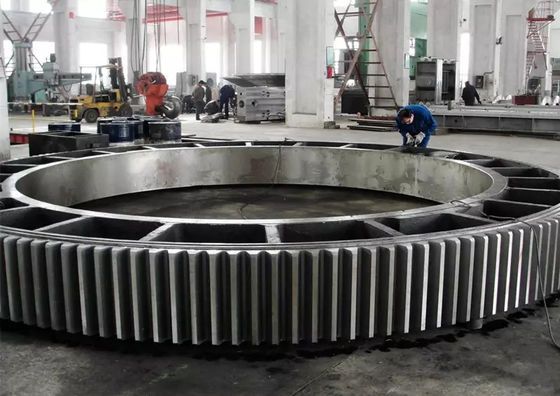 Diâmetro de aço resistente do anel 1000mm da engrenagem da forjadura cada de 1,5 toneladas para o guindaste