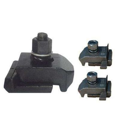 O tipo soldado forjou o auto flexível de aço que trava Crane Rail Clamp Clips