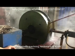 rail wheels heat treatment 45-50HRC