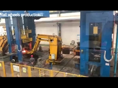 Fabricação de rodas de trilho forjadas