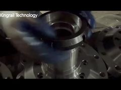 verificação de rodas e flanges ferroviários com porca