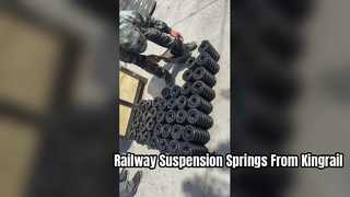 molas de suspensão ferroviária da Kingrail