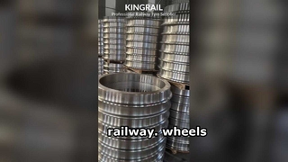 KINGRAIL fornece pneus ferroviários, rodas, eixos, rodados e outros componentes ferroviários para passageiros